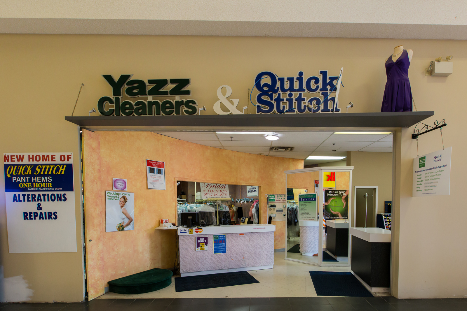 Yazz Cleaners/Quick Stitch